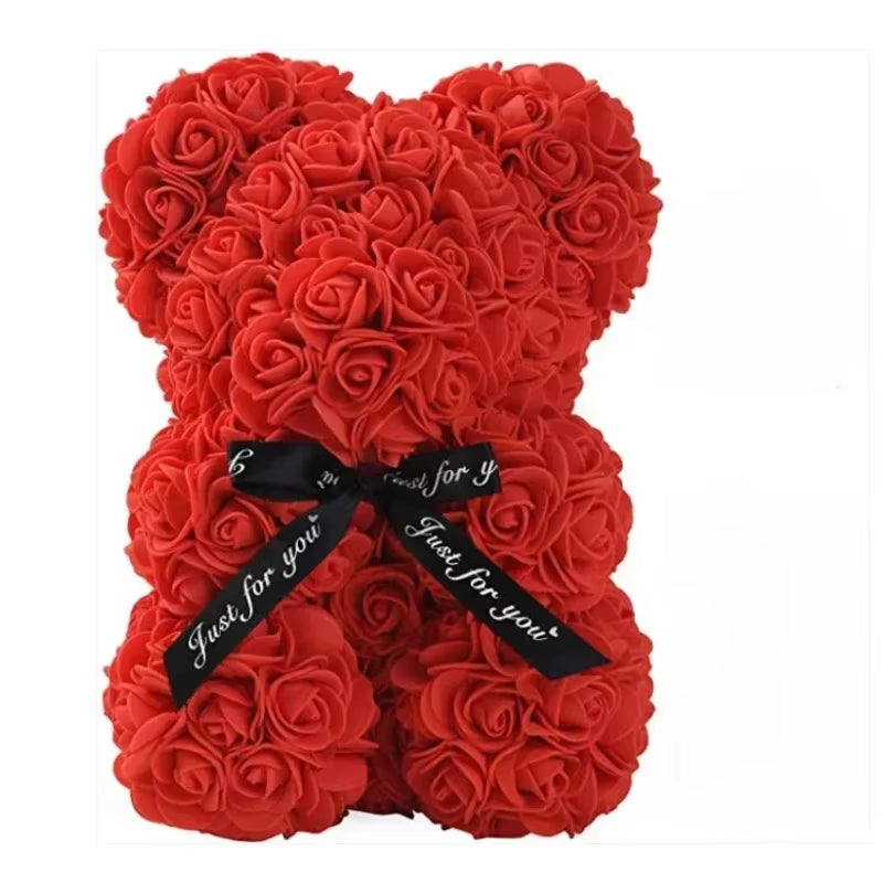 Eternal Rose Teddy Bear 