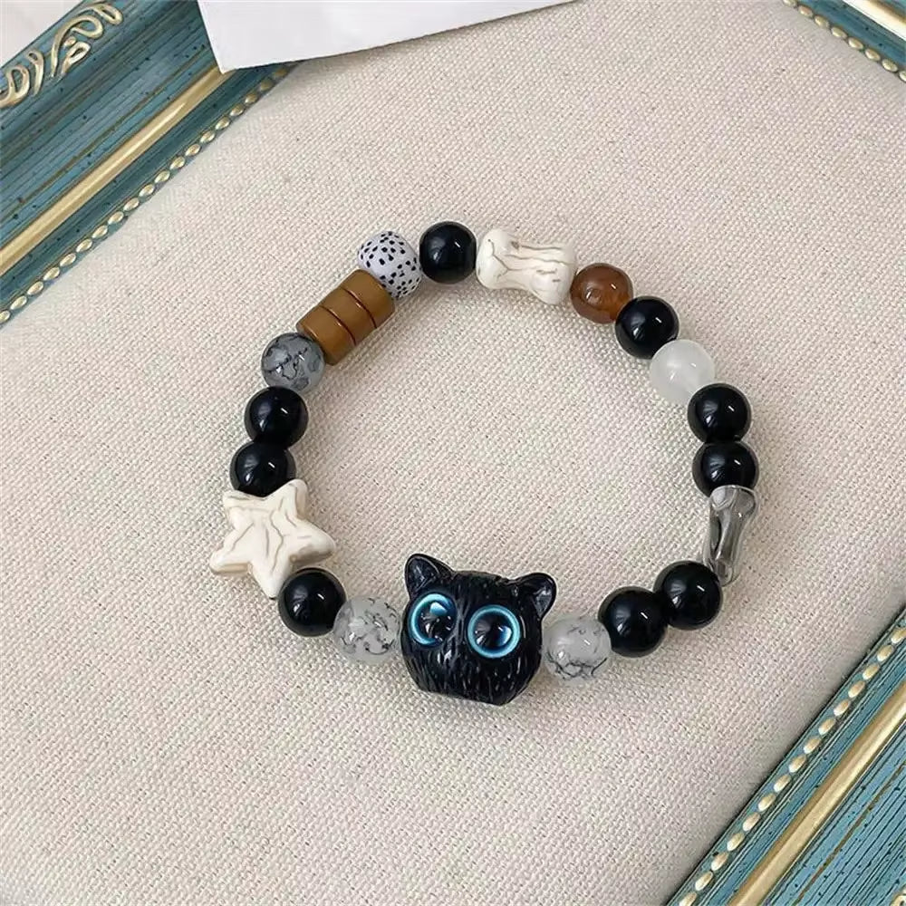 Glow Cat Couple Bracelets – Matching Set